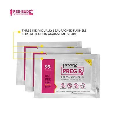 Peebuddy Preg Rx Pregnancy Test Funnels 3's - Intimate Care