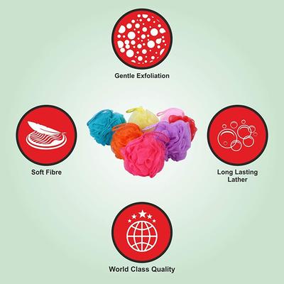 Bronson Professional Mini Bath Sponge Loofah for Deep cleansing and dead skin removal 1's - Loofahs & Sponges