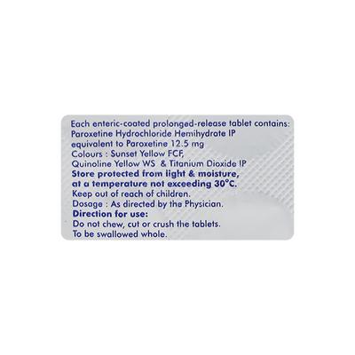 Panex CR 12.5mg Tablet 10'S - Depression-Ant