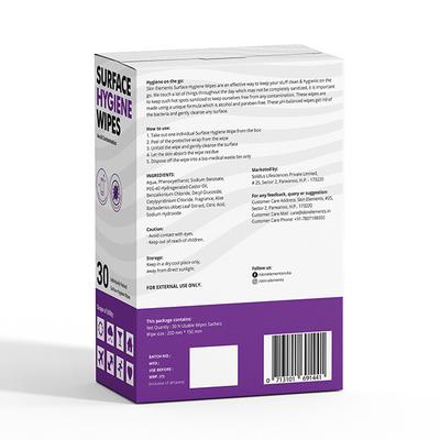 Skin Elements Surface Hygiene Wipes 30's - Others