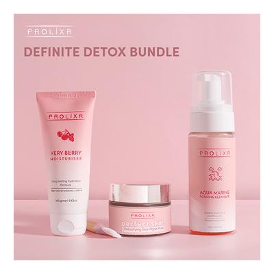 Prolixr Definite Detox Bundle - Facial Kits