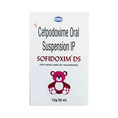 SOFIDOXIM DS 12g Suspension 30ml - Bacterial Infections-Cep
