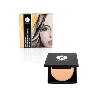 SUGAR Cosmetics Dream Cover SPF15 Mattifying Compact - 45 Con Panna 6gm - Compact Powder
