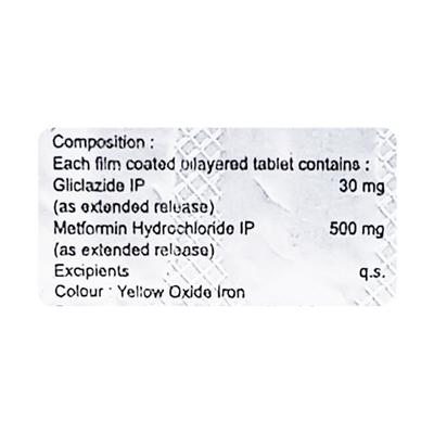 XZID M 30 XR Tablet 10's - Diabetes-Ant