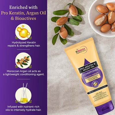 St.Botanica Pro Keratin & Argan Oil Smooth Therapy Conditioner 200 ml - Conditioners