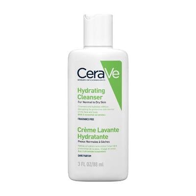 CeraVe Hydrating Cleanser For Normal To Dry Skin 88 ml - Face Wash & Cleansers