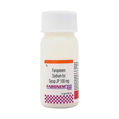 FARONEM DS Syrup 30ml - Bacterial Infections-OBL