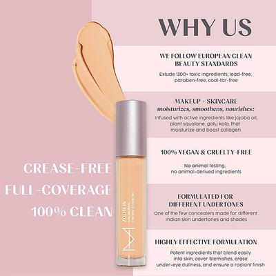 House Of Makeup Zoom In Crease-Free, Creamy Concealer - Light Skin Tone (L01) 6 ml - Concealer