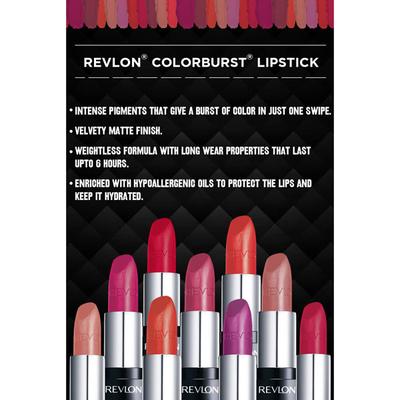 Revlon Colorburst Lipstick Matte - 02 Copper Nude 3.7gm - Lipsticks