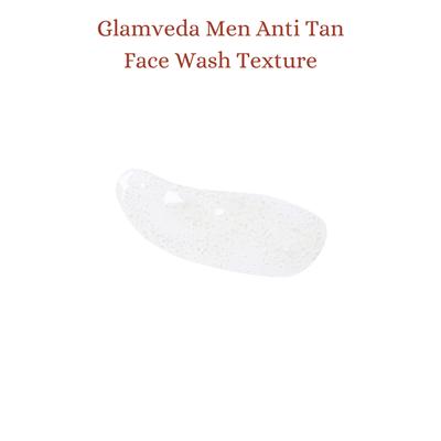 Glamveda Men Anti Tan Face Wash With Natural Scrubbing Beads 200 ml - Face Washes