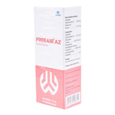 FREEAIR AZ Nasal Spray 9.8gm - Nasal Congestion-Nas