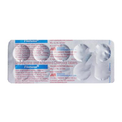 FLATUNA Tablet 10's - Ulcer/Reflux/Flatulence-GIT