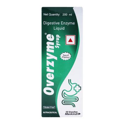 Overzyme Saunf Flavour Syrup 200ml - Digestion-Dig