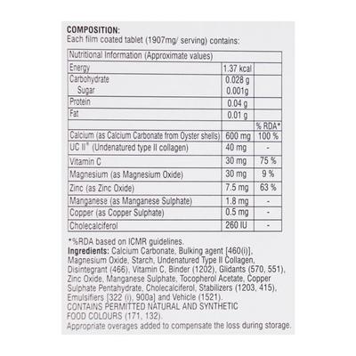 Ostoshine Tablet 10'S - Supplements-Vam