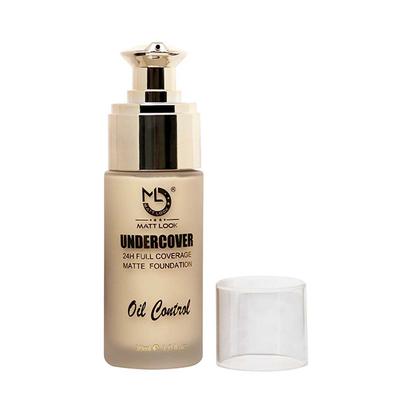 Matt Look Undercover 24H Full Coverage Matte Foundation,Oil Control Classic Ivory 30ml - Foundation