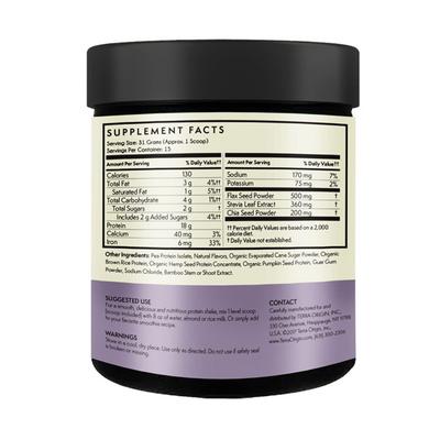 Terra Origin Plant Protein Powder - Vanilla Flavour 465 gm - Protein Drink