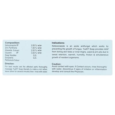 YUZKT Soap 75gm - Fungal Infections-Taa