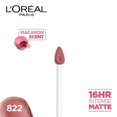 L'Oreal Paris Infallible Ultra Matte Liquid Lipstick, Les Macarons, 822 Mon Caramel 5 Gm - Liquid Lipsticks