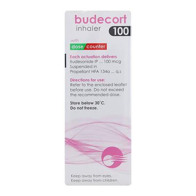 Budecort 100 with Dose Counter Inhaler 200Md - Asthma/COPD-Ast