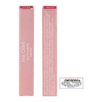 Miss Claire Matte Power Lipcolor - 9 3 Gm - Lipsticks