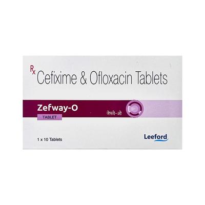 ZEFWAY O Tablet 10's - Bacterial Infections-Cep