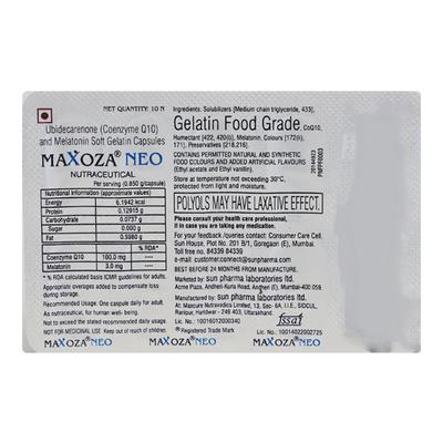 MAXOZA NEO Capsule 10's - Supplements-Sup
