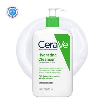 CeraVe Hydrating Cleanser For Normal To Dry Skin 473 ml - Face Wash & Cleansers
