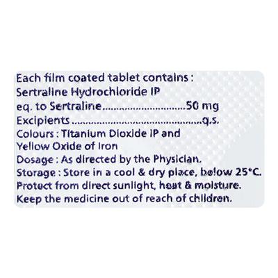 SERTAZONE 50mg Tablet 10's - Depression-Ant