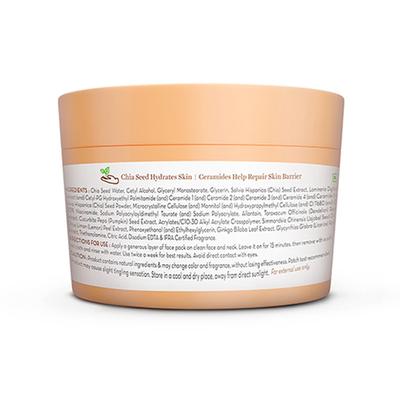 Mamaearth Chia Hydra-Calm Face Pack with Chia Seed & Ceramides for Healthy Skin Barrier 200 gm - Face Packs