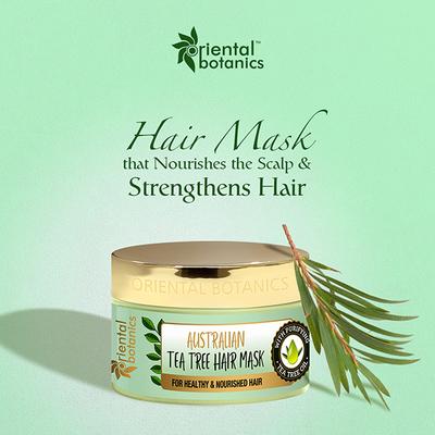 Oriental Botanics Hair Mask - Australian Tea Tree 200 gm - Hair Masks & Packs