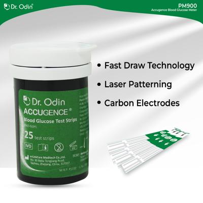Dr. Odin Accugence Gluco Strips GDH 50's - Health Monitoring Devices