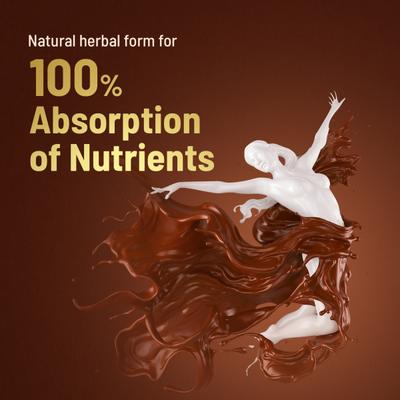Gynoveda Ayurvedic Hormone Balancer Malt Powder - Ragi & Jaggery Chocolate 250 gm - Herbal Dietary Supplement