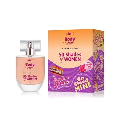 Plum BodyLovin' 50 Shades of Women Eau De Parfum - Fruity Gourmand Perfume 50 ml - Women Perfumes (Edt/Edp)
