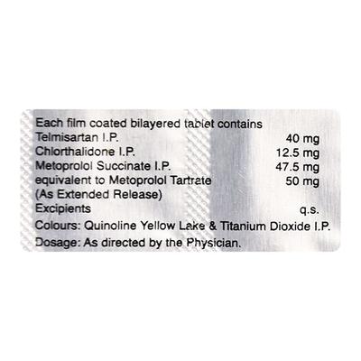 TELSAR CHM 50 Tablet 10's - Hypertension-Ana