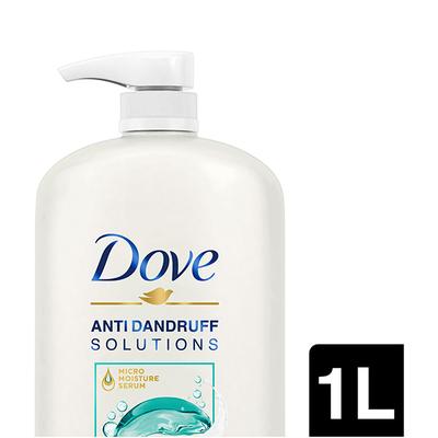 Dove Dandruff Clean & Fresh Shampoo for Dry, Itchy & Flaky Scalp 1000 ml - Shampoos