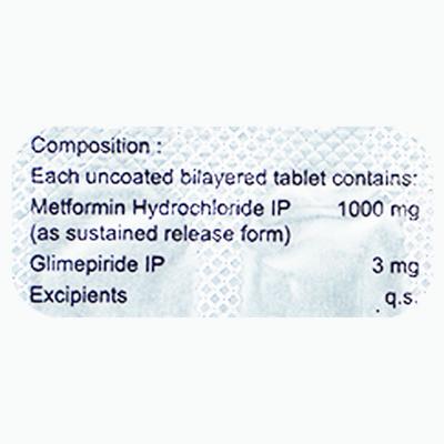 APRIGLIM MF 3 Tablet 15's - Diabetes-Ant