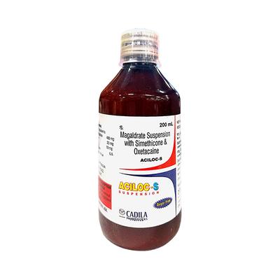 Aciloc S Sugar Free Suspension 200ml - Ulcer/Reflux/Flatulence-Aaa