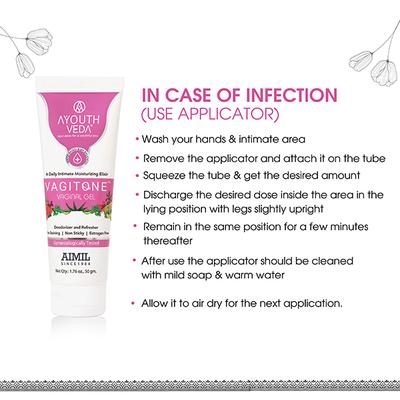 Ayouthveda Vagitone Vaginal Gel 50 gm - Intimate Care
