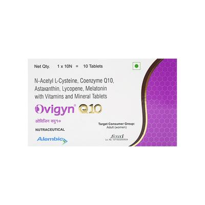 OVIGYN Q10 NUTRACEUTICAL Tablet 10's - Supplements-Vam