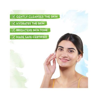 Mamaearth Rice Face Wash with Rice Water & Niacinamide for Glass Skin B3+ 100ml - Face Wash & Cleansers