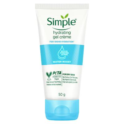Simple Water Boost Hydratinggel Creme 50 gm - Face Moisturizers