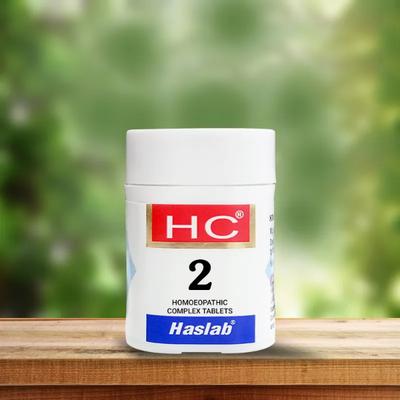Haslab HC 2 (Homeopathic Complex) Tablet 450 g - Homeopathic Complex Tablet