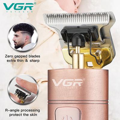 VGR V-076 Trimmer 150 min Runtime 3 Length Settings (Copper) 1's - Trimmers
