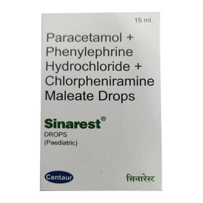 SINAREST PAEDIATRIC Drops 15ml (se) - Cough And Cold-Cou
