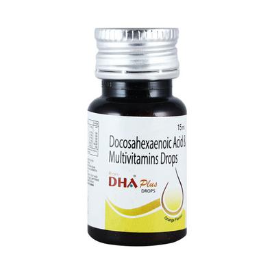BRAIN DHA PLUS ORANGE FLAVOUR Drops 15ml - Supplements-Vam