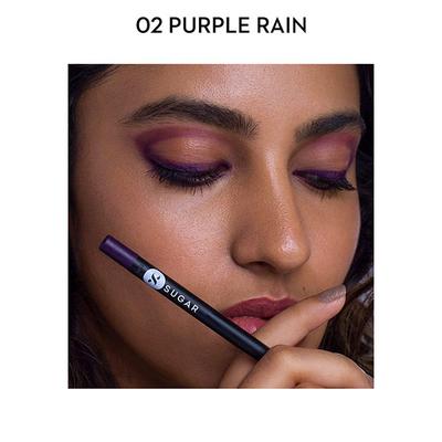 SUGAR Cosmetics Stroke Of Genius Heavy-Duty Kohl - 02 Purple Rain 1.2 gm - Kajal & Kohls