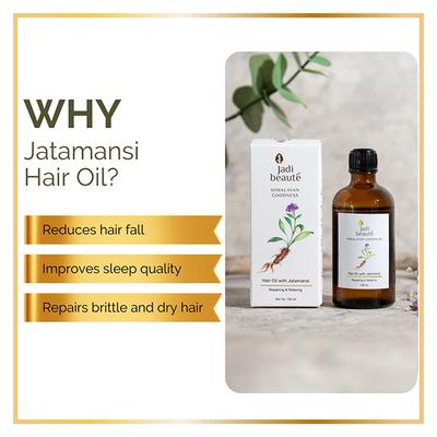 Jadi Beaute Hair Oil with Jatamansi 100 ml - Hair Oils