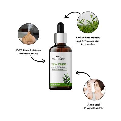 Aravi Organic Tea Tree and Lavender Essential Oil Combo Pack 30ml 2's - Essential Oils