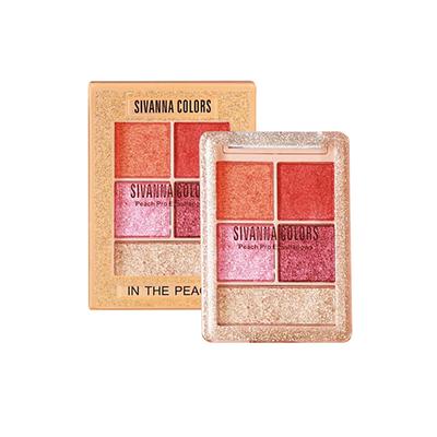 Sivanna Colors In The Peach Pro Mini Eye Palette - HF6031 04 06 gm - Eye Shadow Palettes