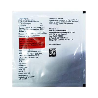 ZENFLOX UTI Orange Flavour Sachet 8g - Bacterial Infections-OAB
